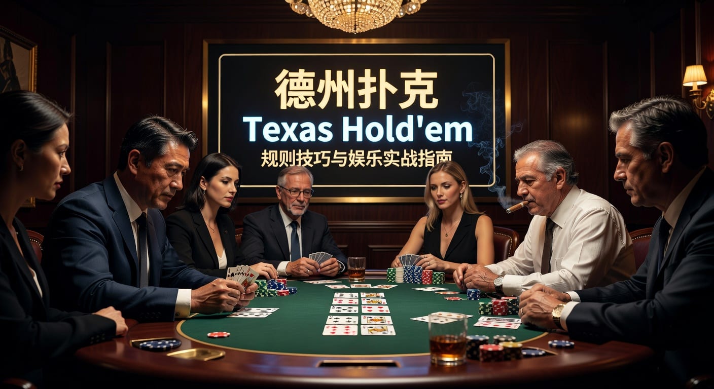 德州扑克 texas hold'em 规则与实战入门