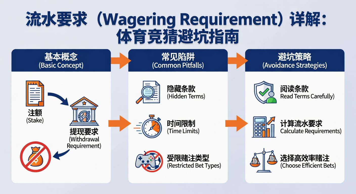 流水要求 wagering requirement 详解与计算避坑