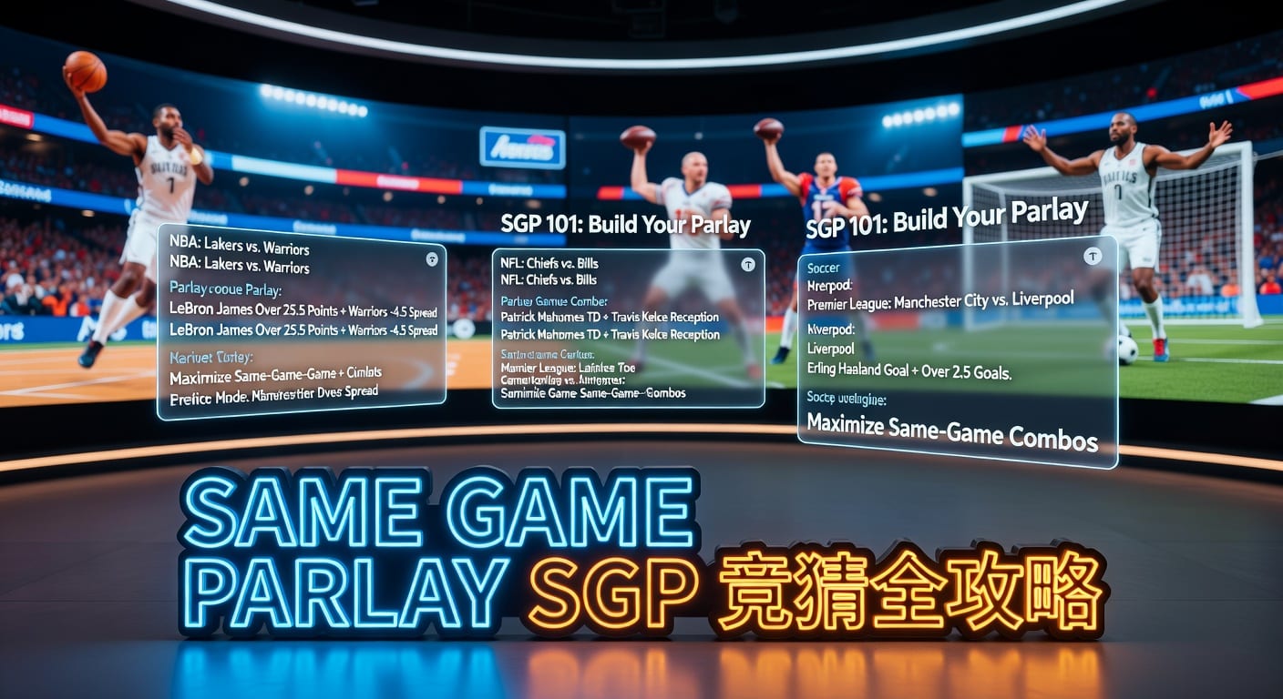 same game parlay SGP：组合投注实战指南