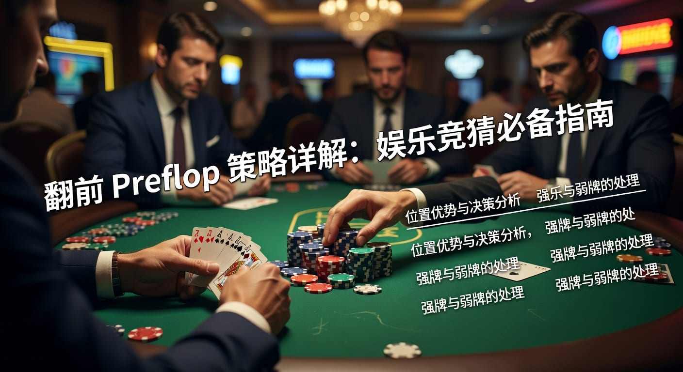 翻前 preflop 实战思路与范围拆解
