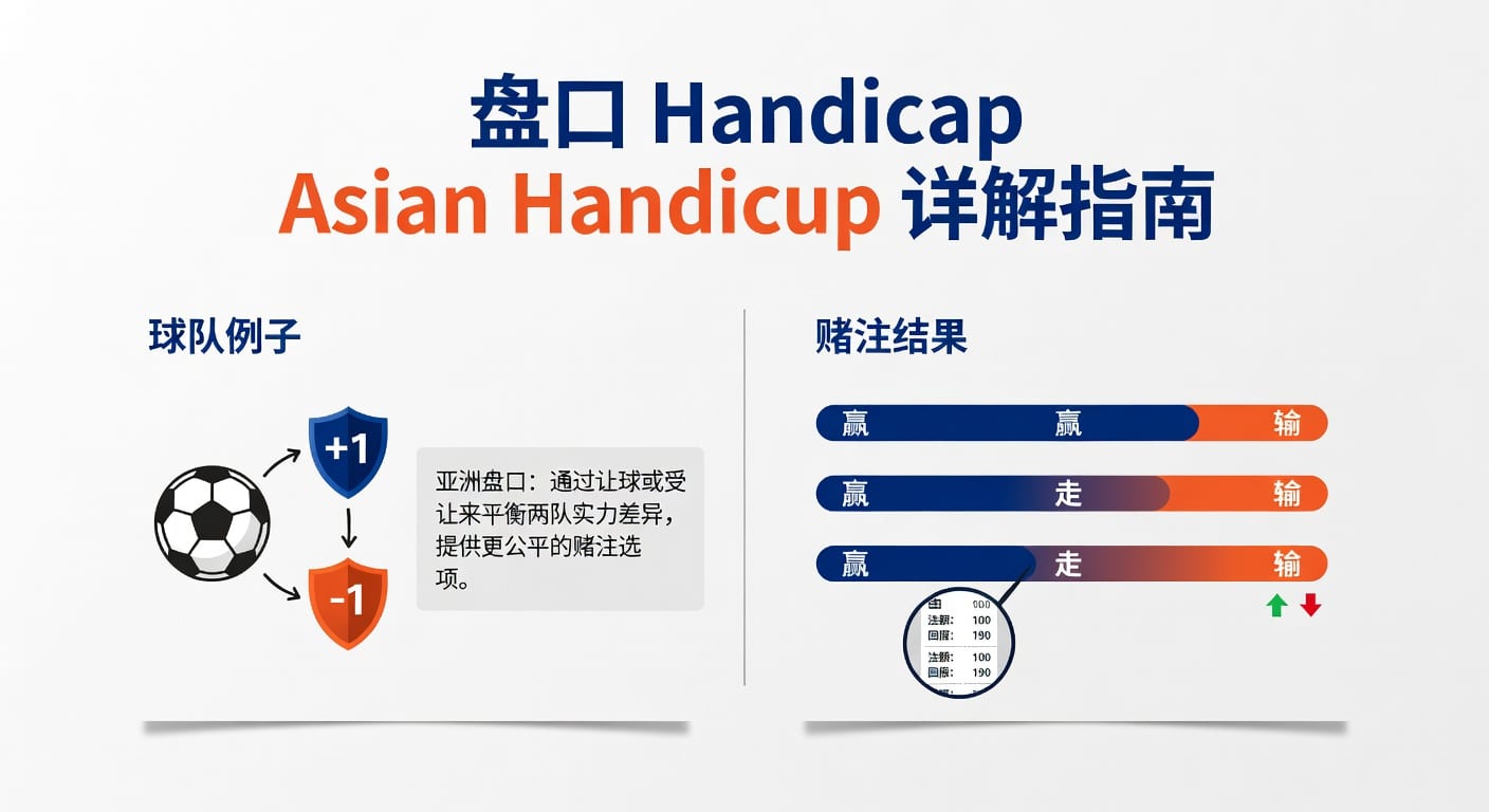 亚洲盘 asian handicap 实战解读｜盘口判断与投注技巧