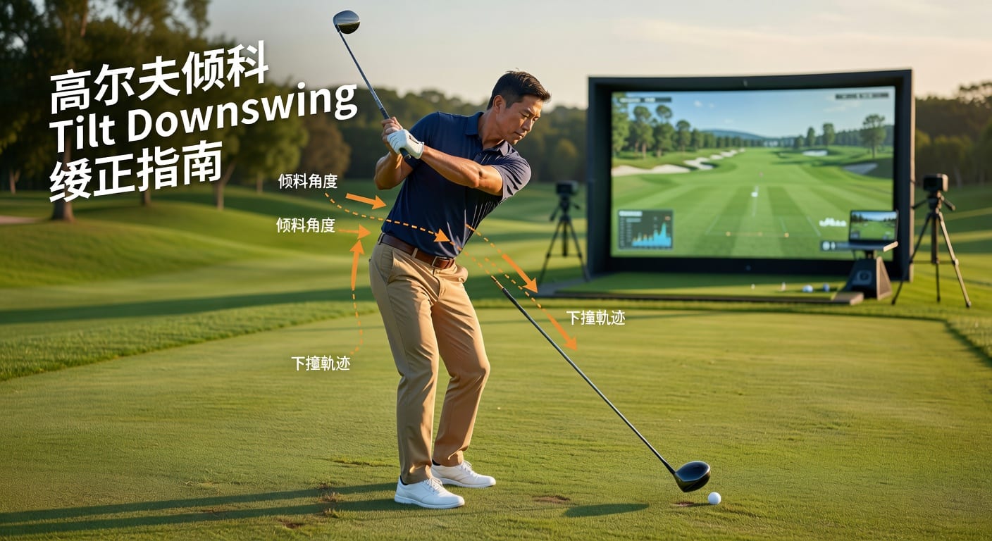 倾斜 tilt downswing 实战分析与下摆判断