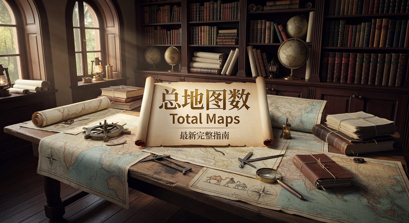 总地图数 Total Maps：林帝pg最新解读