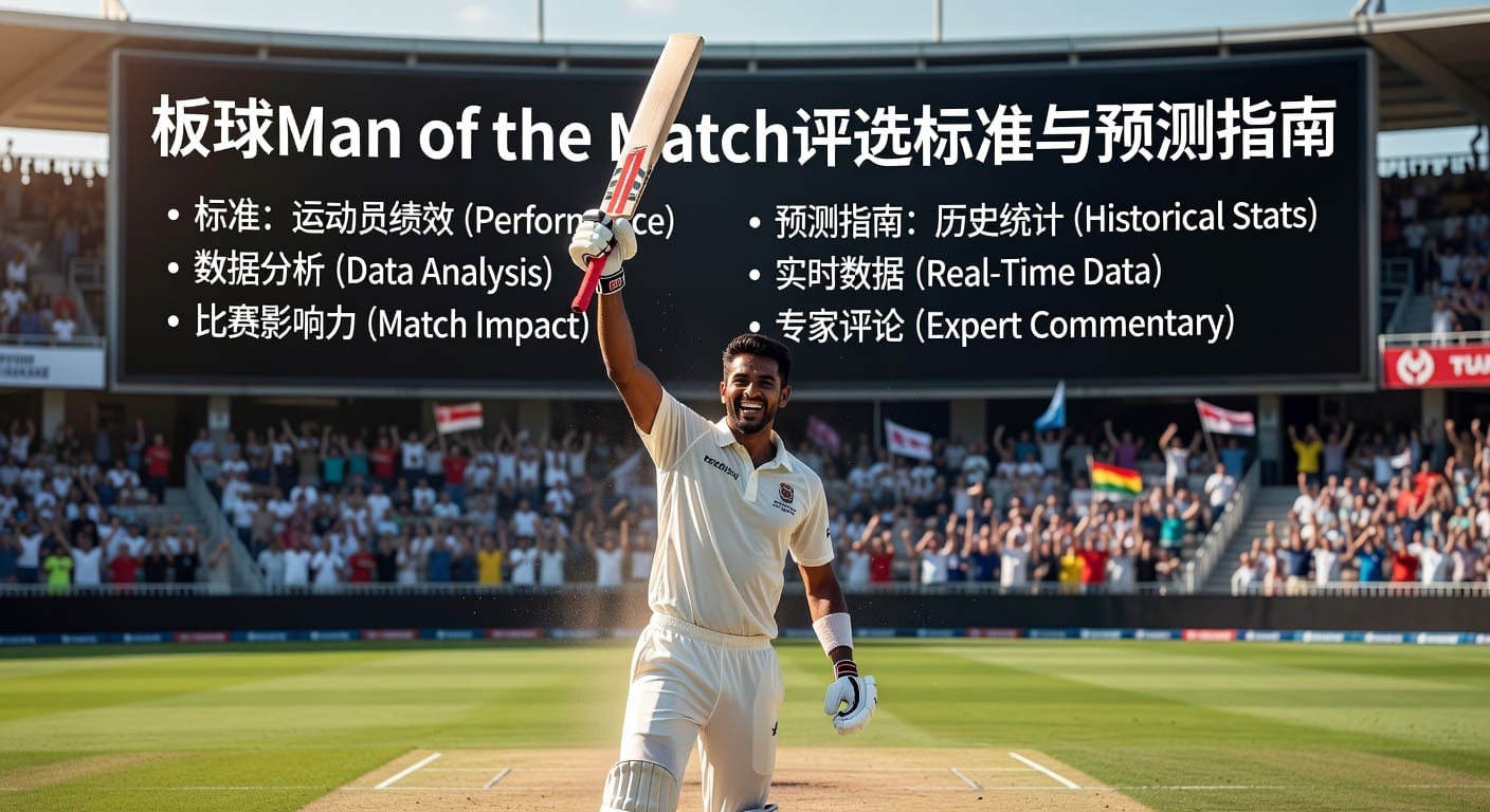 板球Man of the Match评选逻辑与判定要点
